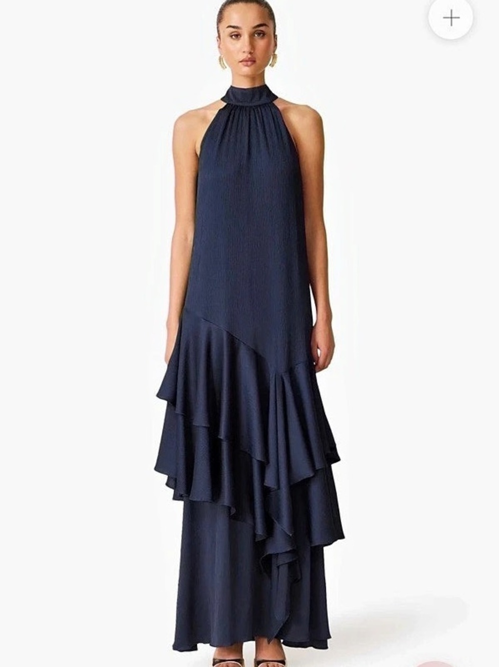 Elliatt Vanella Halter Maxi Gown